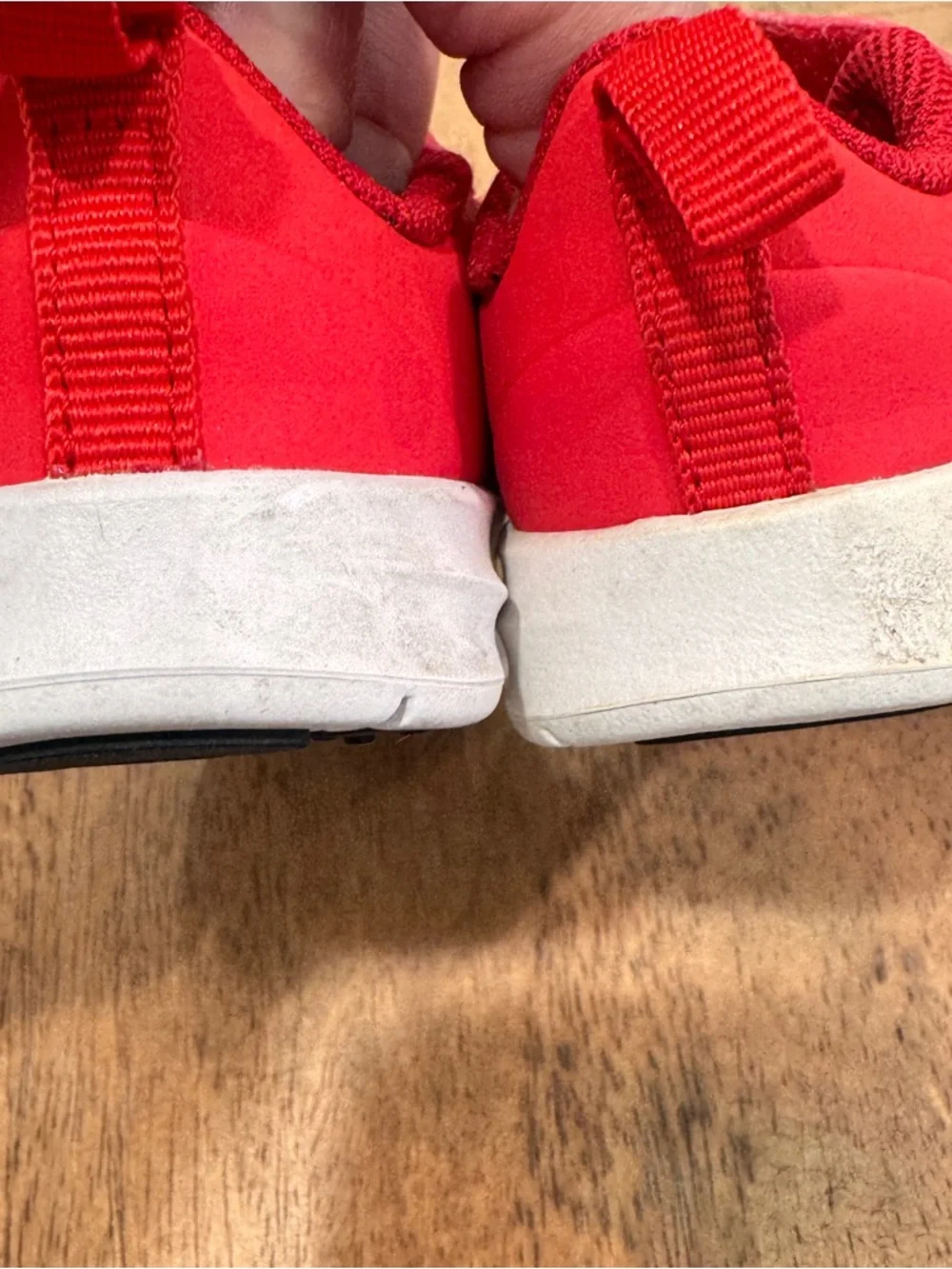 Nike Downshifter Kids Red Black Athletic Sneakers Baby 3C Athletic